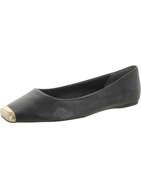 A Flexa Amaya Ballet 2 Womens Leather Square Toe Ballet Flats