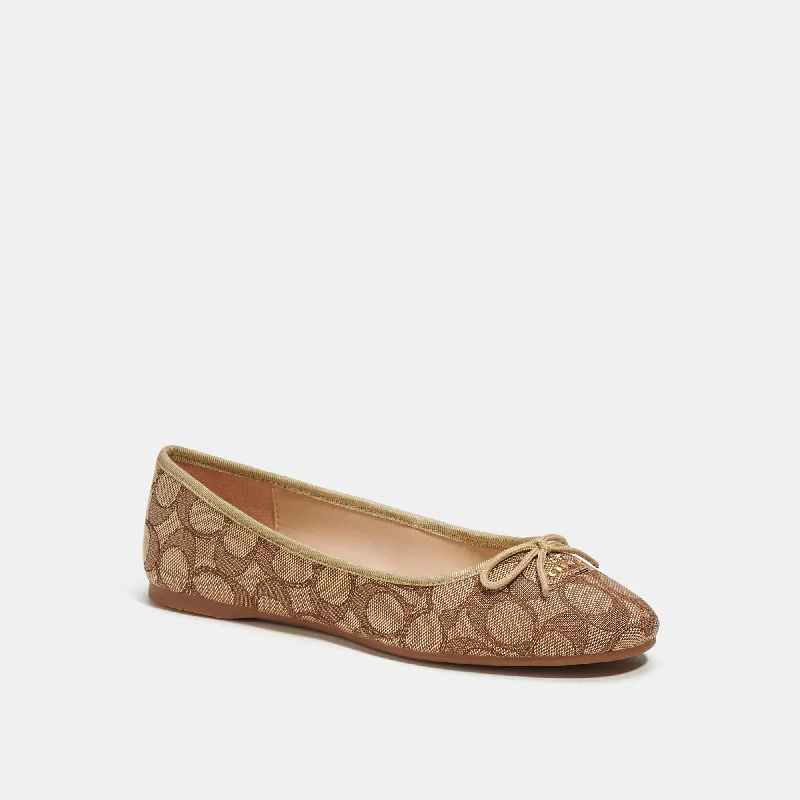 Coach Outlet Alina Ballet In Signature Jacquard