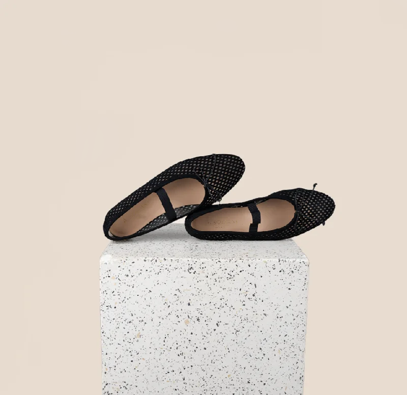 Como Strap - Rete Black (Mesh Suede)