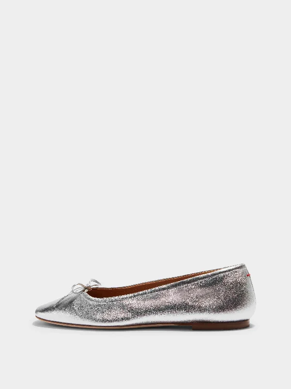 Delfina Leather Ballet Flats