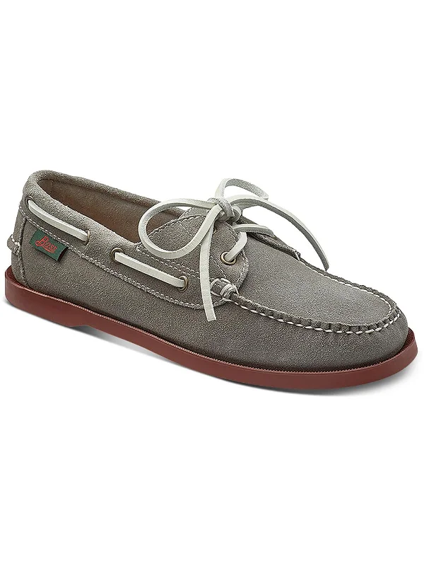 Hampton Boat Womens Flat Slip On Boat Shoes