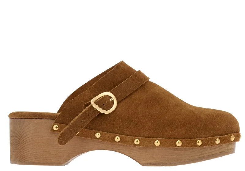 Classic Closed Leather Clog