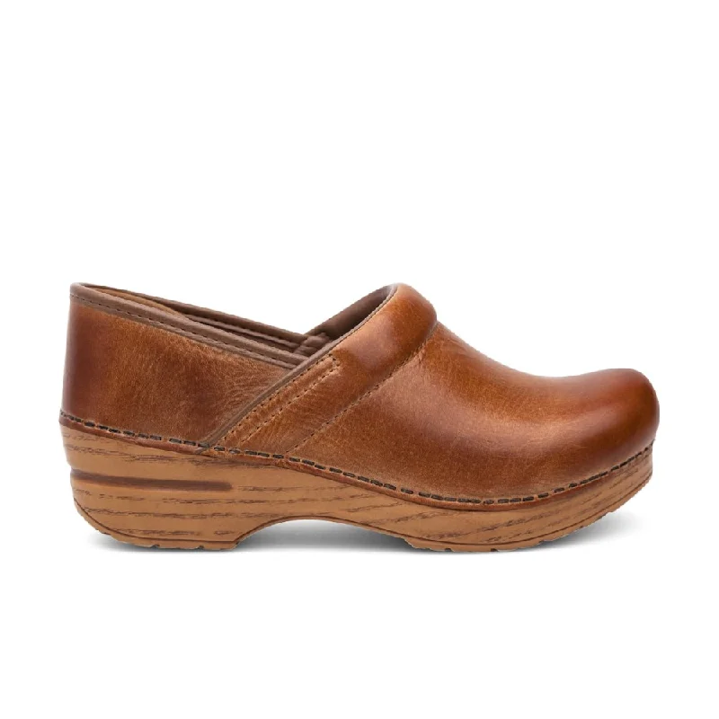 Dansko Women's Professional Clog - Honey Distressed