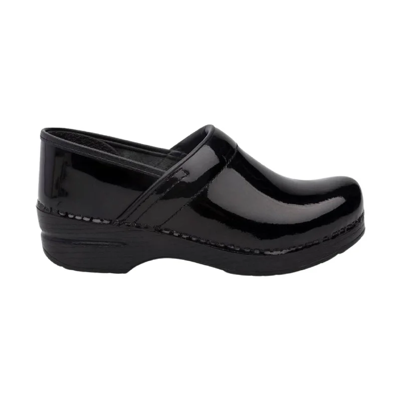 Dansko Women's Professional Clogs - Black Patent