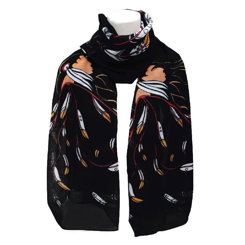 Maxine Noel Women's Eagle's Gift Eco-Scarf