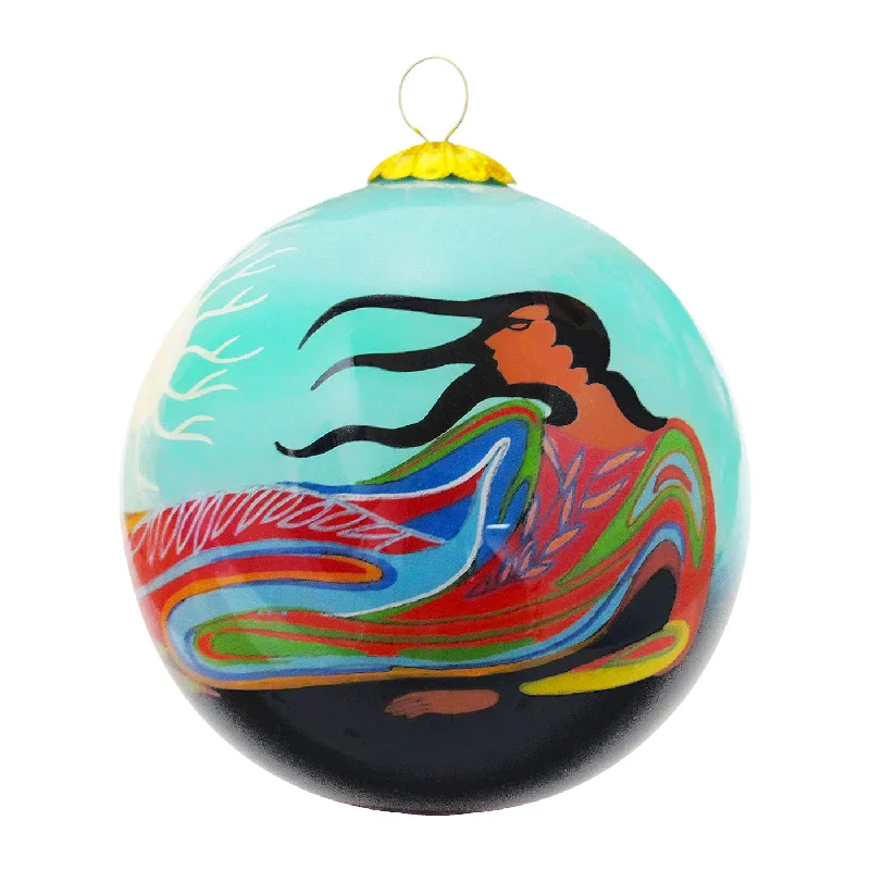 Maxine Noel Glass Ornament