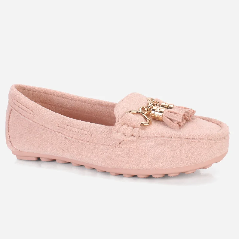 Girls "DOMINI" Bit Detailing Casual Moccasins