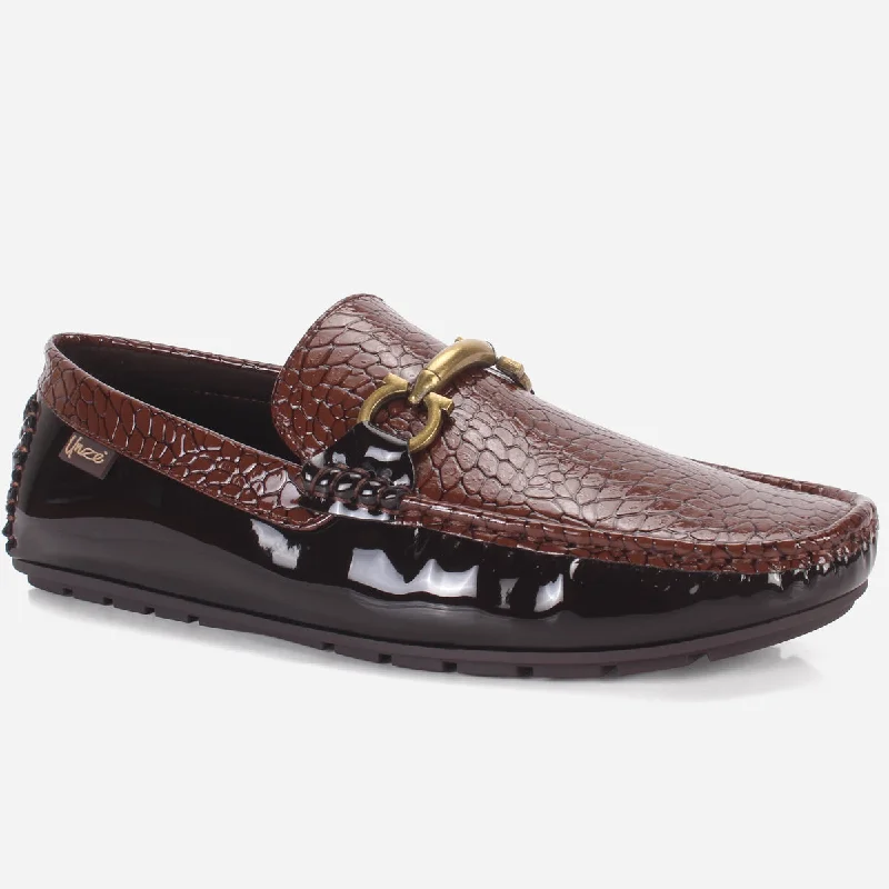 Mens "GONZALO" Casual Comfy Moccasin Shoes