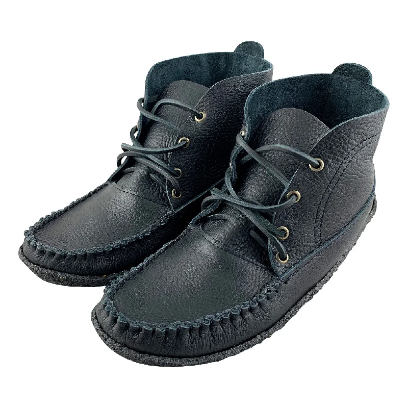 Men's Leather Moccasin Boots