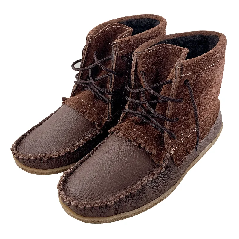 Men's Mohican Lined Ankle Moccasin Boots