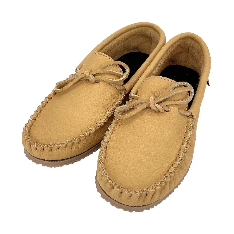 Men's Moose Hide Leather Moccasin Shoes