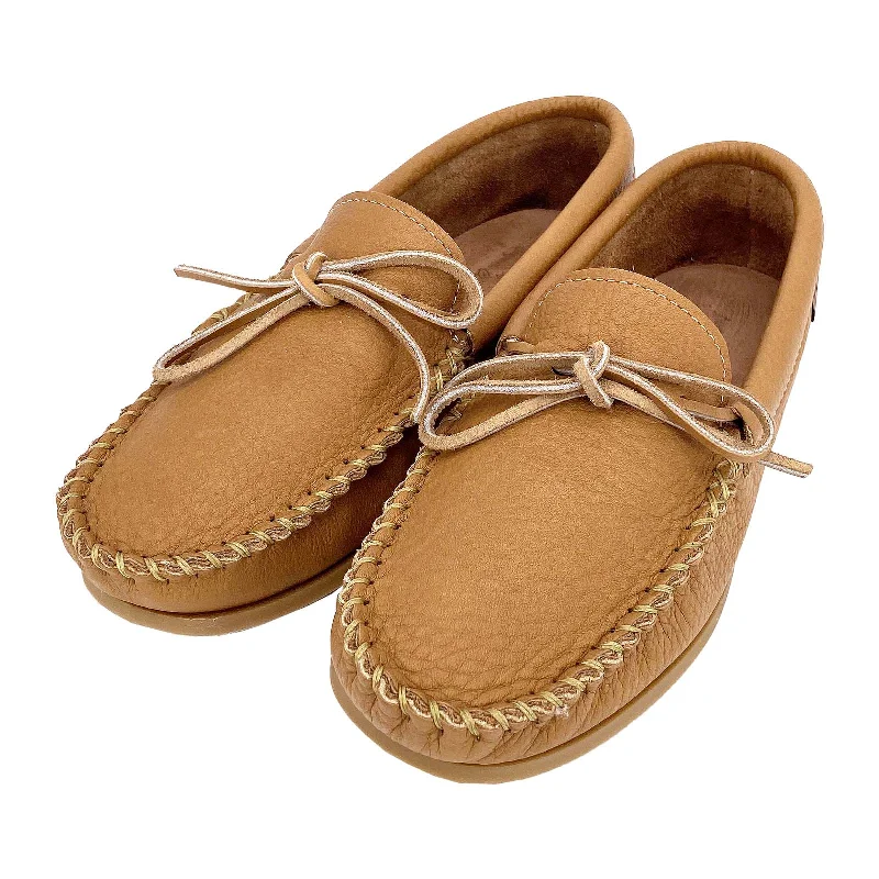 Men's Moose Hide Leather Moccasin Shoes