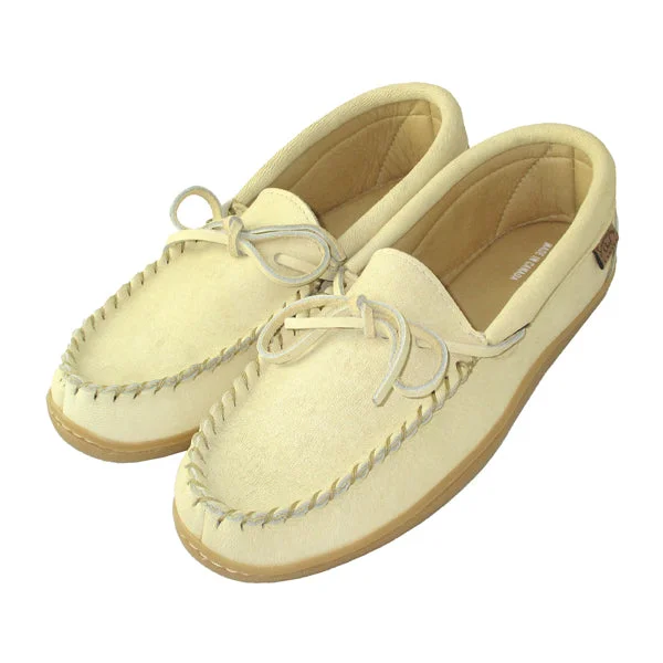 Men's Caribou Hide Leather Moccasin Shoes