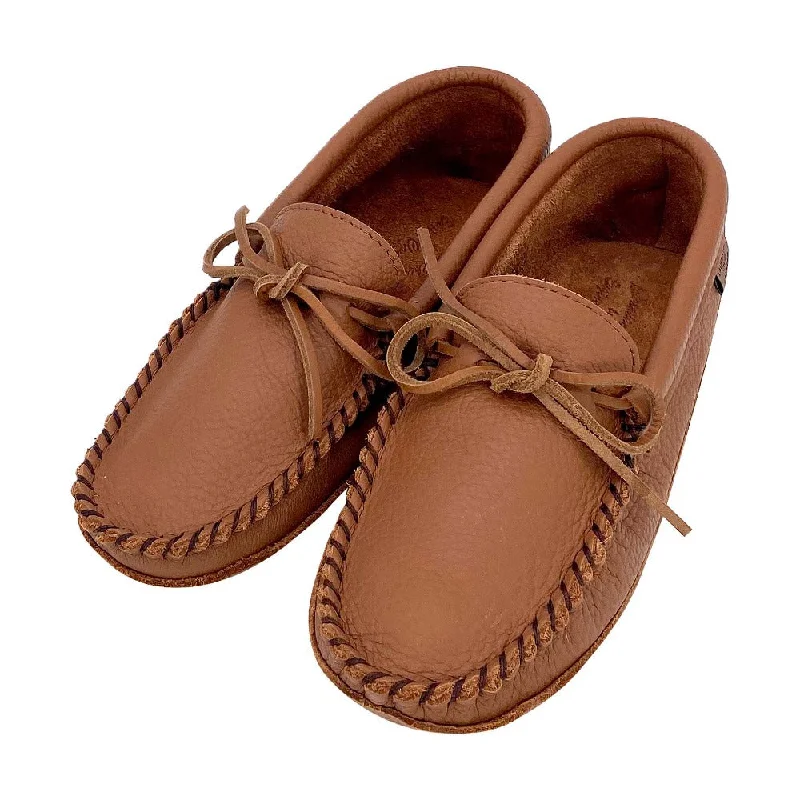 Men's Chestnut Leather Moccasins