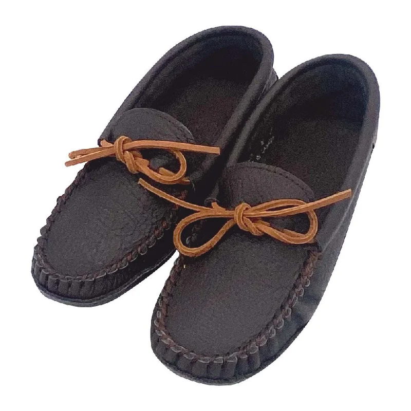 Men's Earthing Moccasins Buffalo Hide