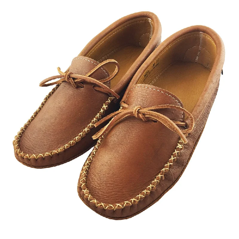 Men's Moose Hide Double Leather Moccasins