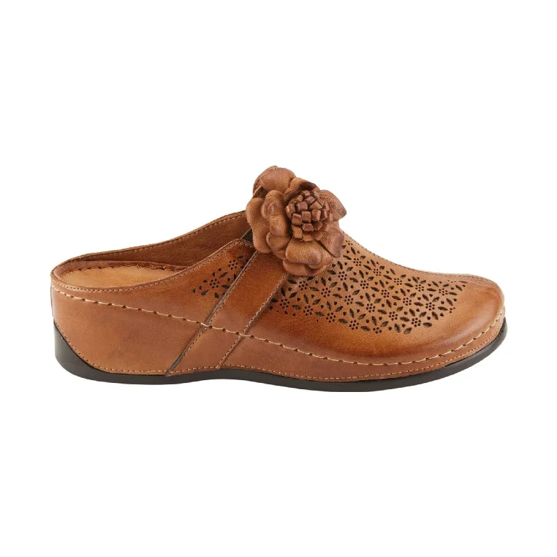 Spring Step Women's Lilybean Clog - Camel