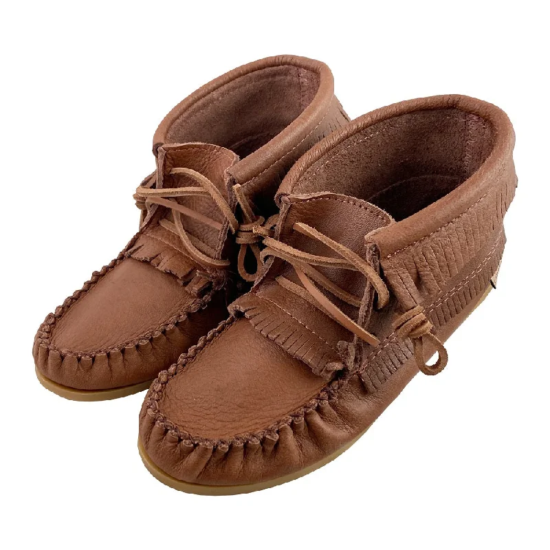 Women's Apache Leather Moccasin Boots