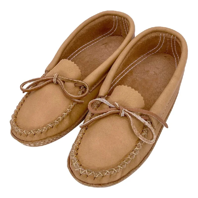 Women's Moose Hide Leather Moccasins