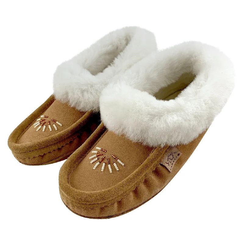 Women's Sheepskin Moccasins