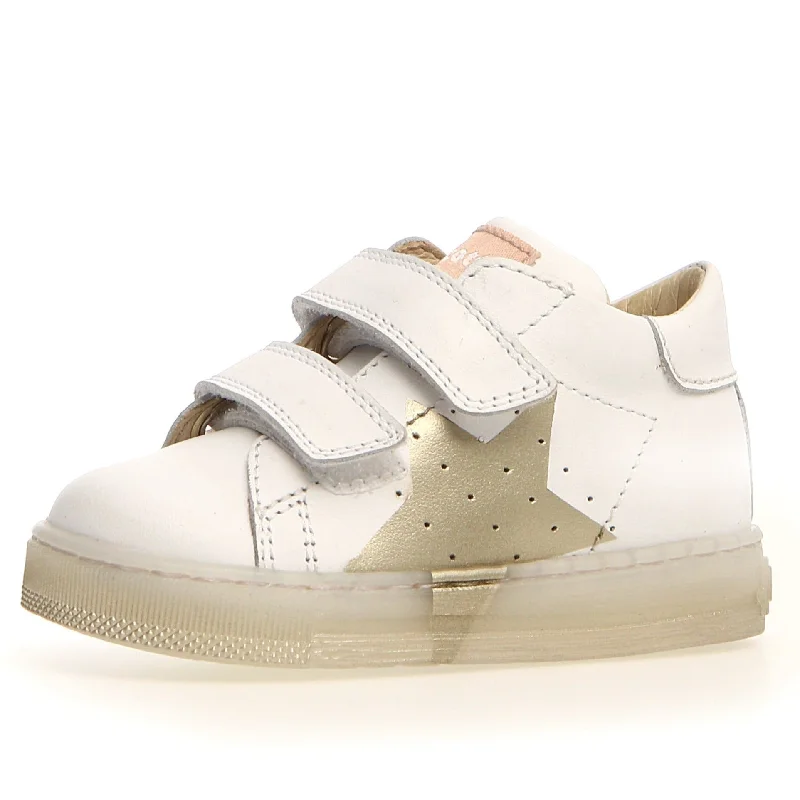 Falcotto Venus VL Girl's Sneakers - White/Platinum