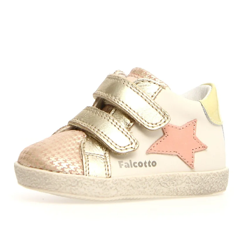 Falcotto Alnoite High VL Girl's Sneakers - Cipria/Platinum