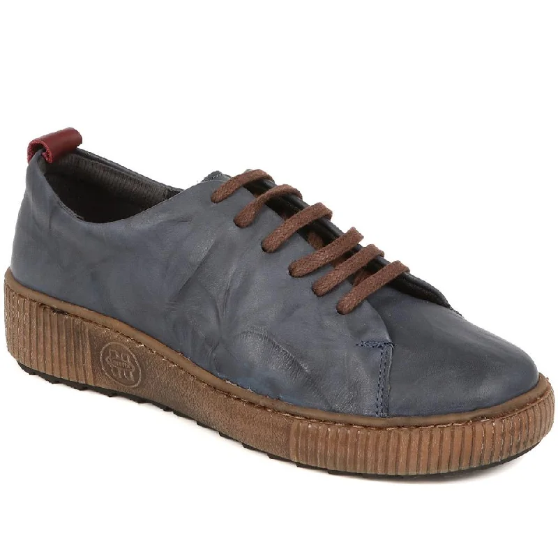 Leather Lace Up Shoes - HAK38021 / 324 723