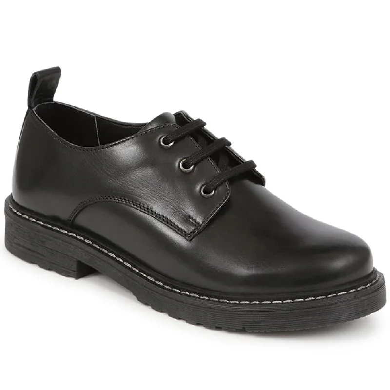 Leather Oxford Shoes  - KF40007 / 326 503