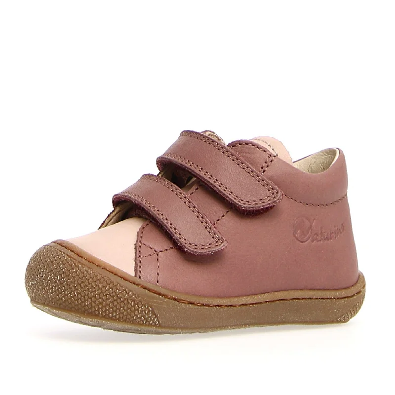 Naturino Girl's Cocoon Vl Nappa Spazz Sole Honey Sneakers - Cipria/Rose