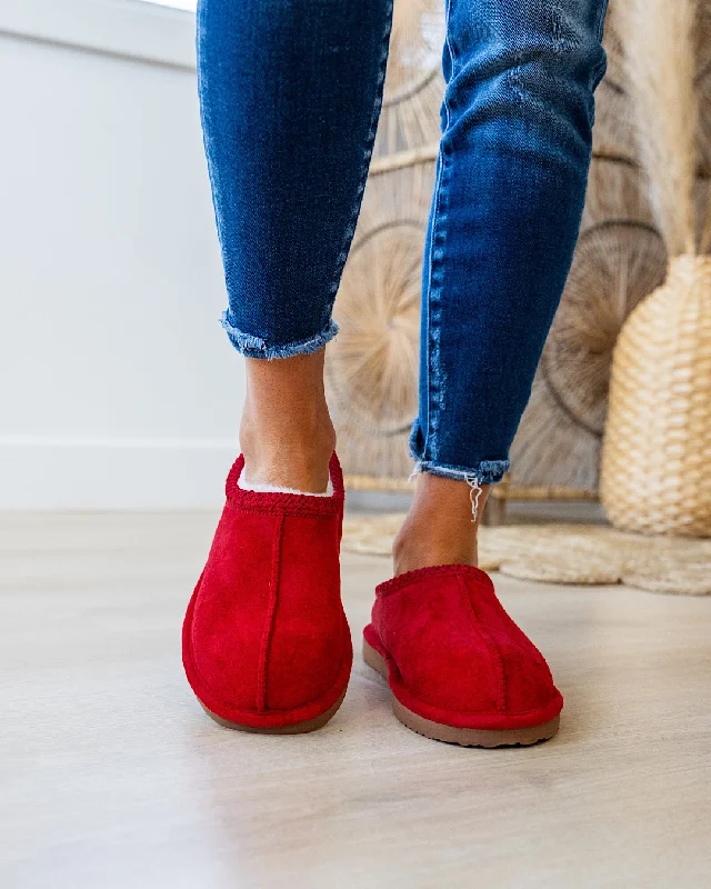 NEW! Very G Cheers Slippers - Red