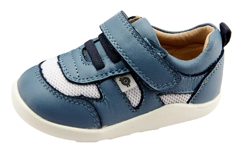 Old Soles Boy's and Girl's 8010 Cruzin Shoe - Indigo/Snow