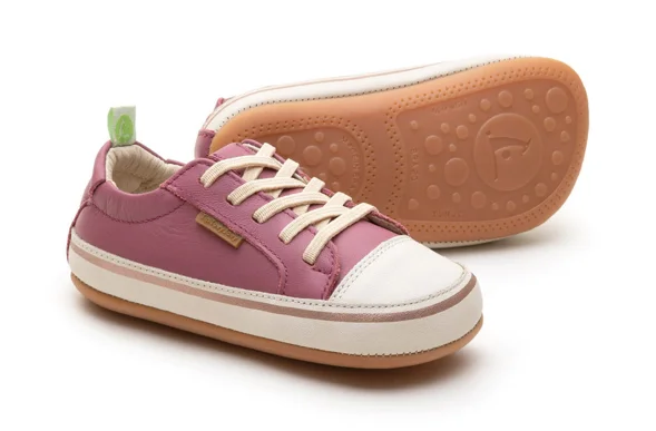 Tip Toey Joey Girl's Funky Sneakers, Sunset Mauve/Tapioca