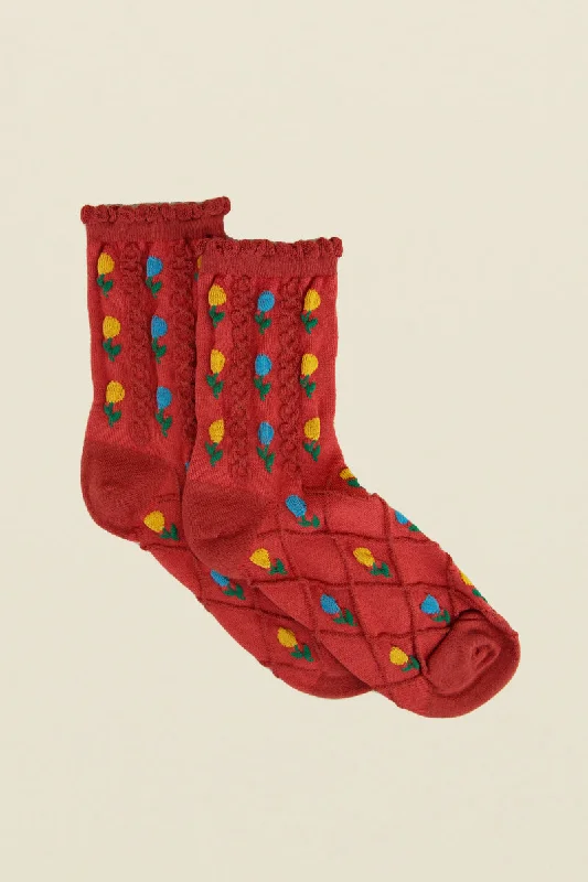 womens tulip socks