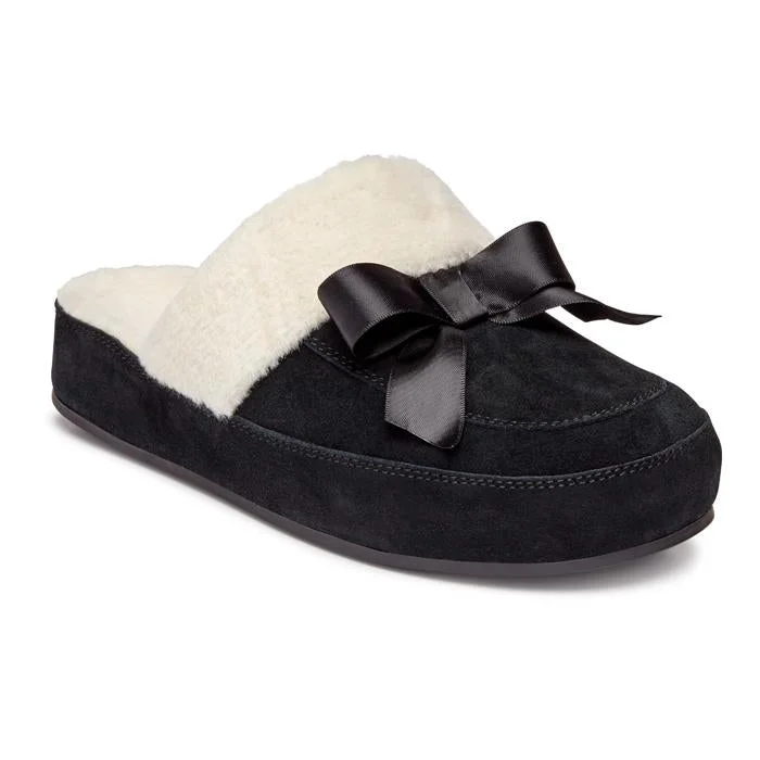 Womens Vionic Nessie Slipper Black